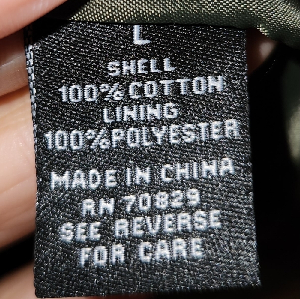 RUE21 Army Green Utility Vest Cinch Waist Cargo Military Style Jacket L - Picture 10 of 12